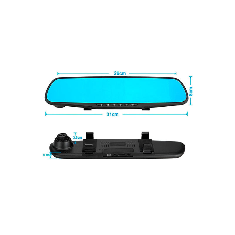 ESPEJO RETROVISOR CON CÁMARA