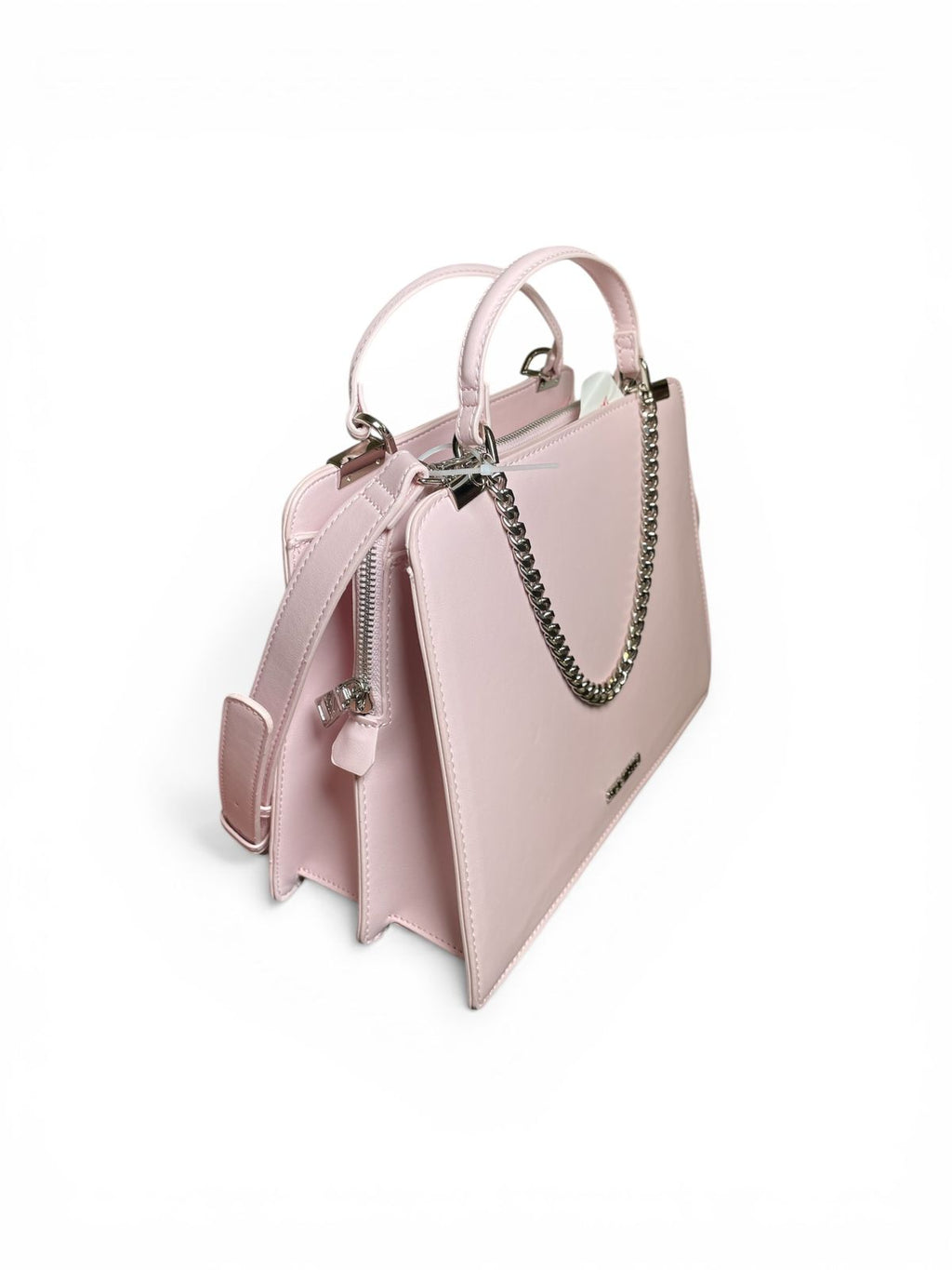 Bolso Satchel Steve Madden - ROSA Y NEGRO