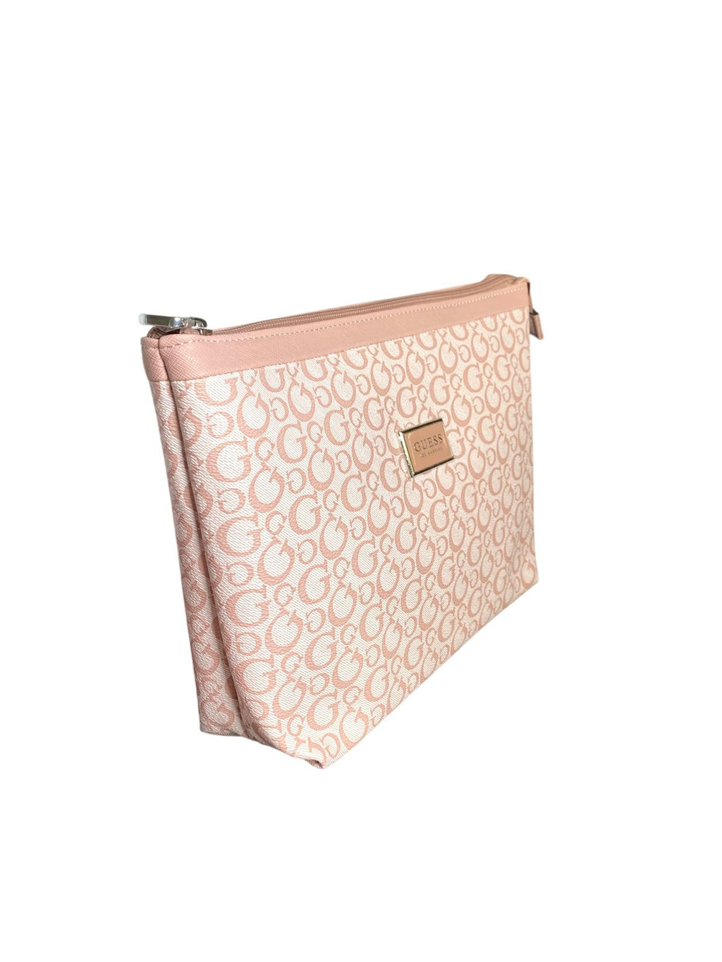 Neceser Guess Monograma Rosa Palo