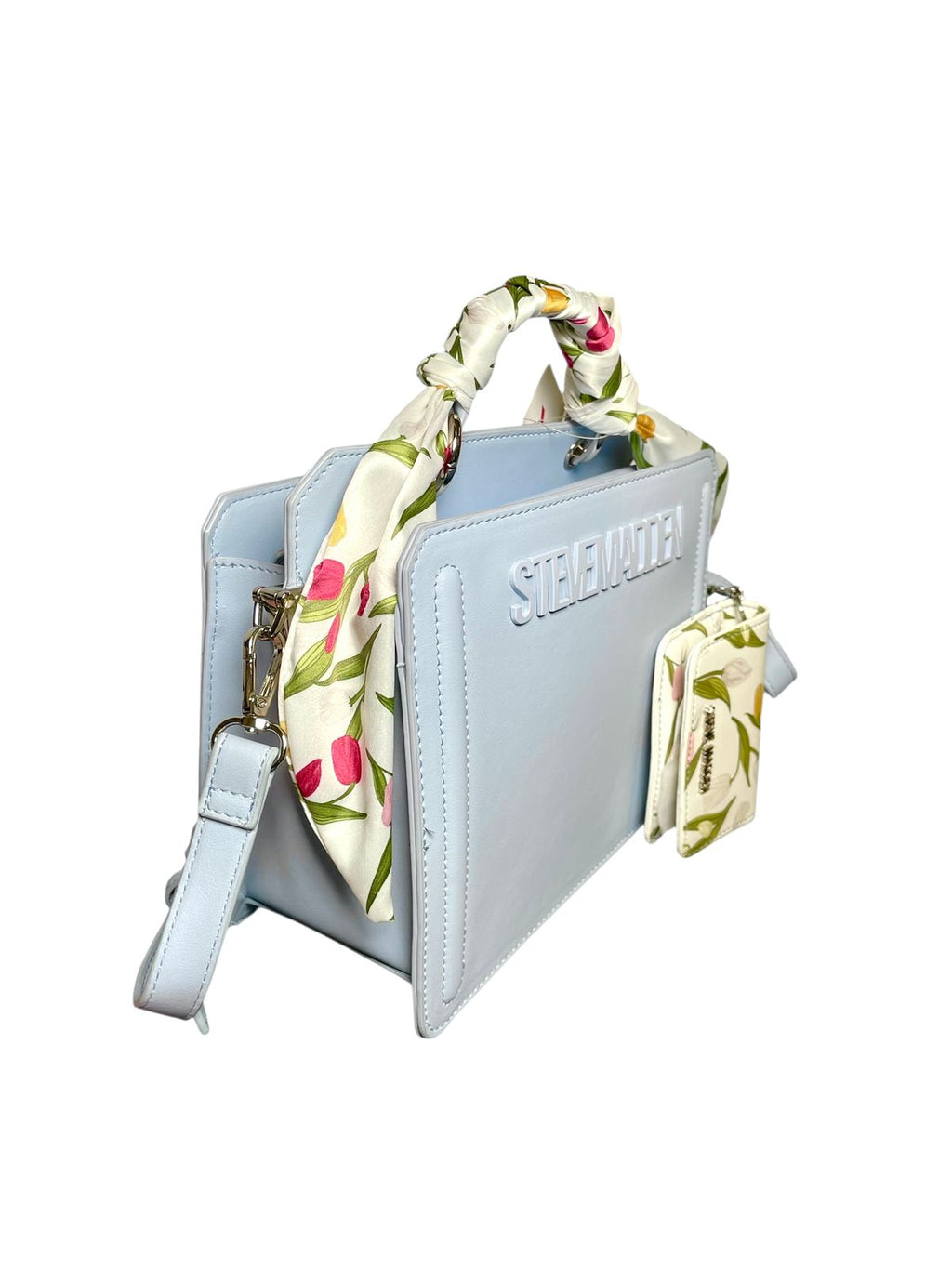 Bolso Steve Madden con Pañuelo y Monedero – Edición Viral Pastel