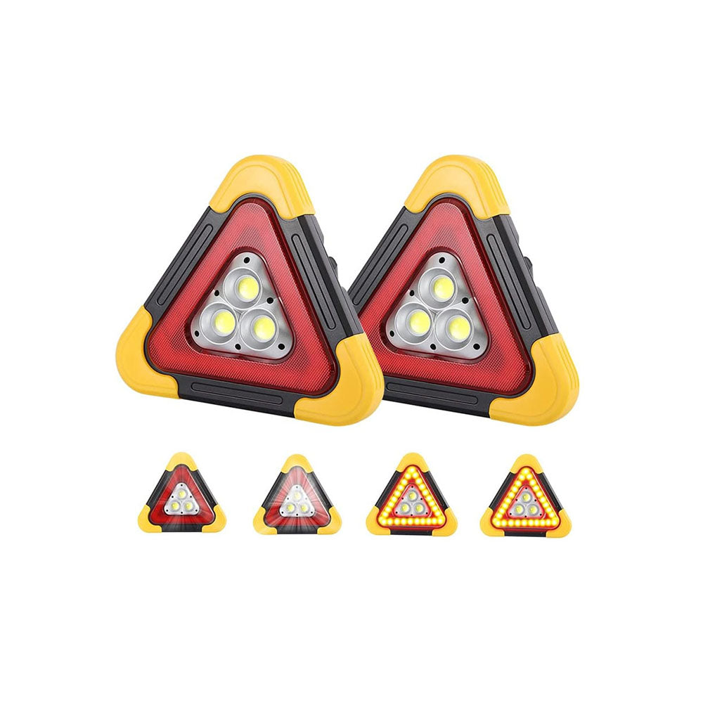 Combo de 2 lámparas fantasma de precaución para auto