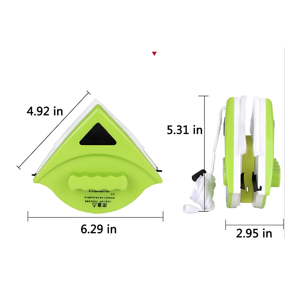 Limpiador para vidrios magnetico ambos lados
