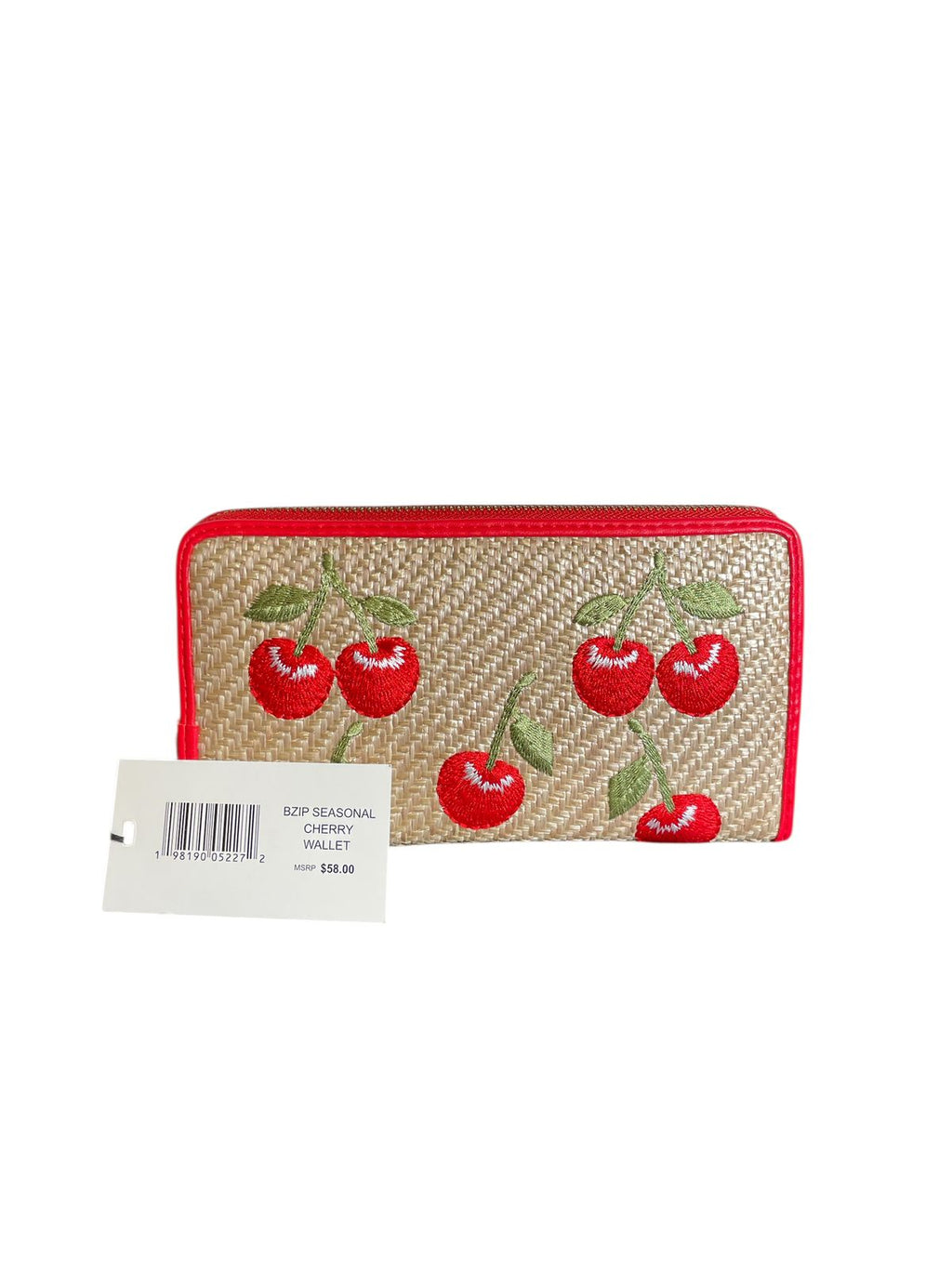 Cartera Steve Madden - Cherry Blossom Straw