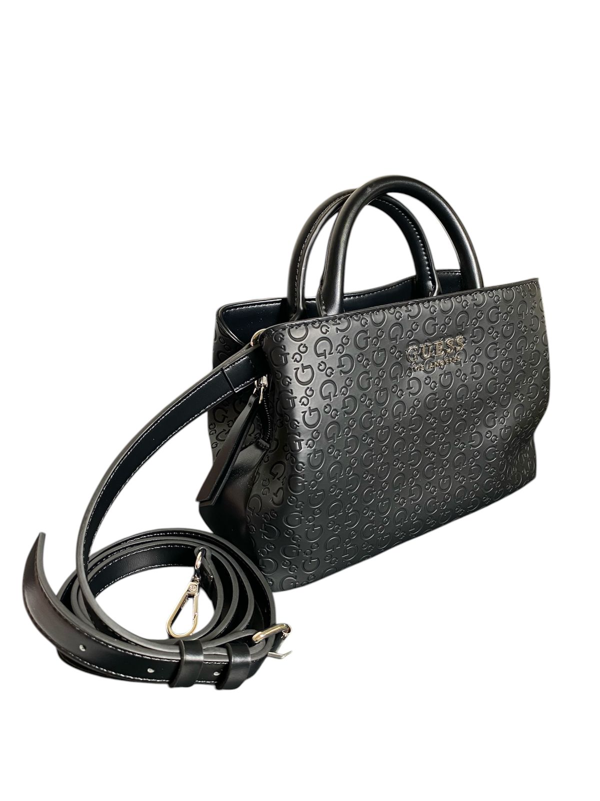 Bolso Guess Satchel Logo Affair – Elegancia en Negro