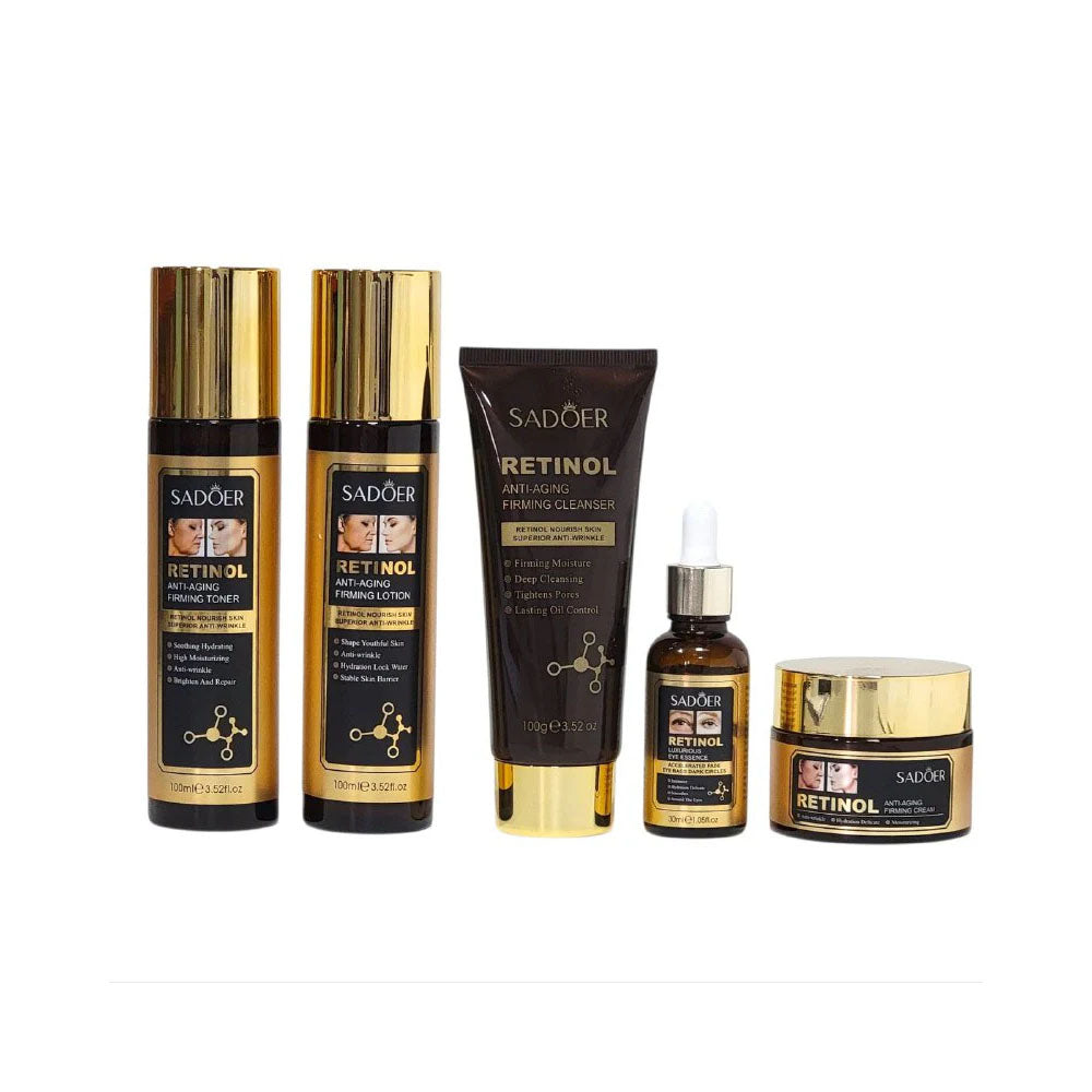 Kit skincare nocturno SADOER retinol