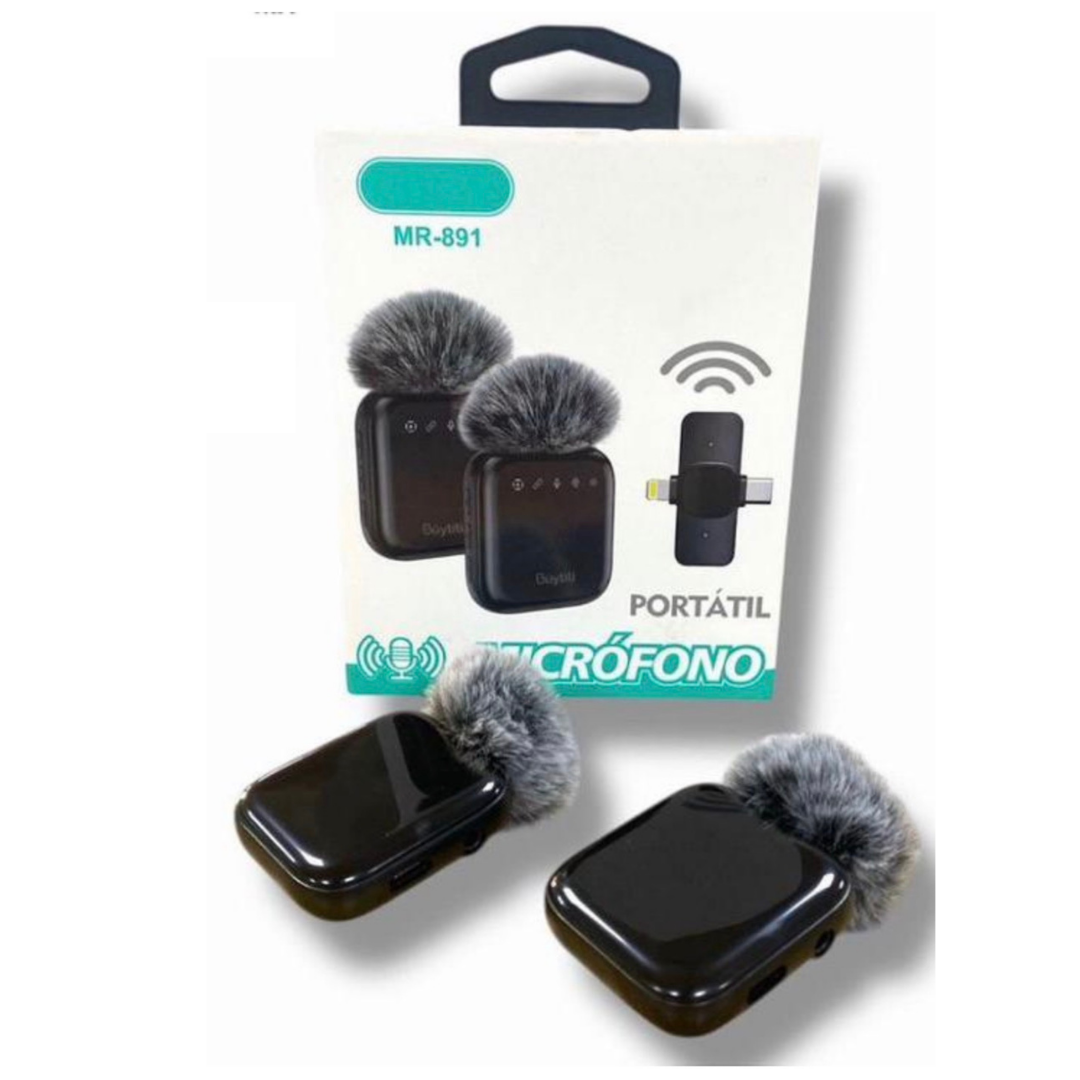 ⚡ Micrófono Inalámbrico Portátil para Celular