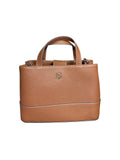 Bolsa Elegante Tommy Hilfiger Café con Correa Ajustable