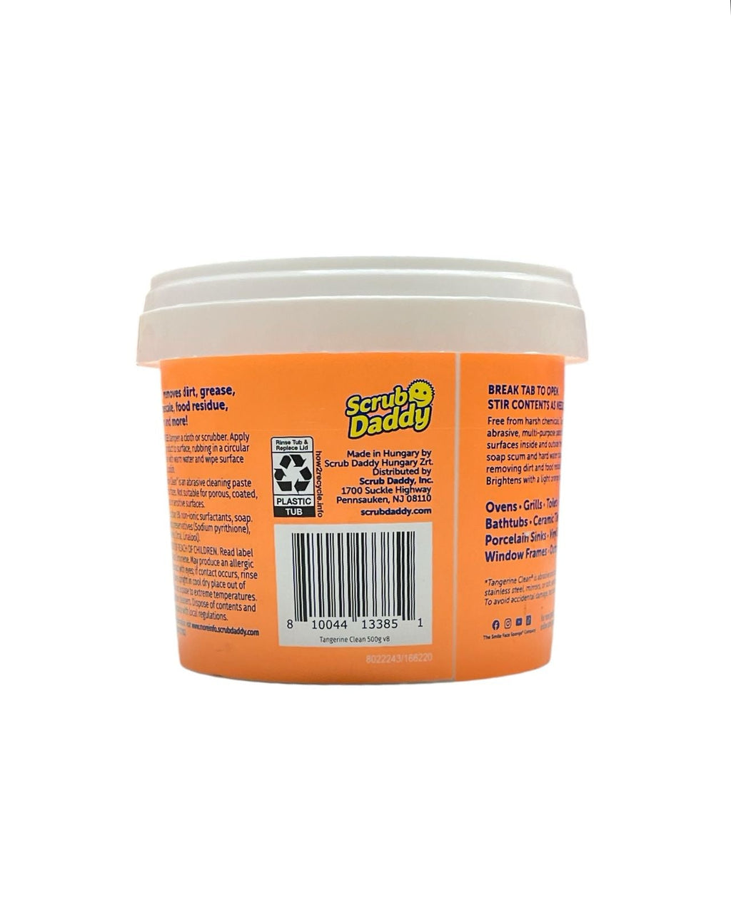 Scrub Daddy Tangerine Clean – Pasta de Limpieza Natural con Aroma a Naranja