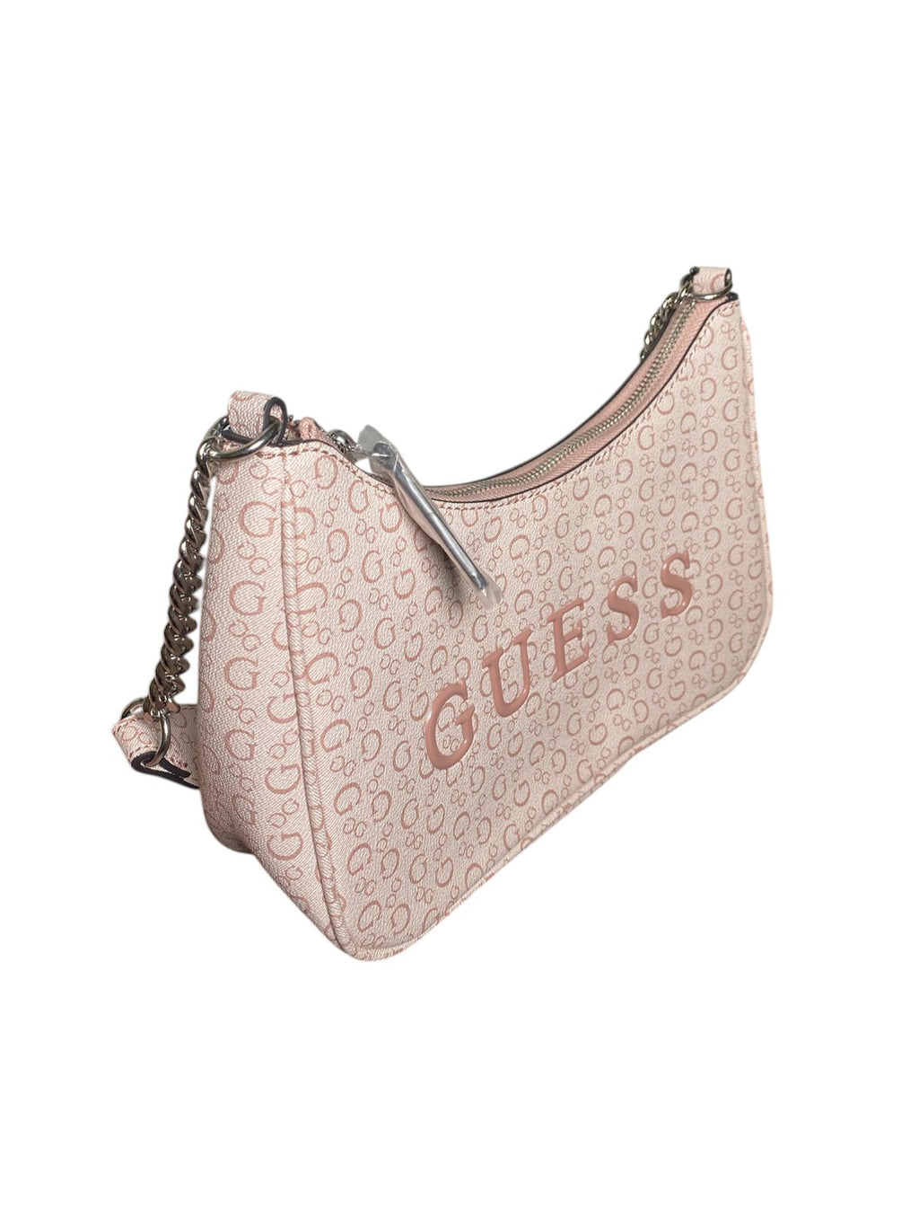 Bolso Guess Monograma Rosa – Elegancia y Estilo Moderno