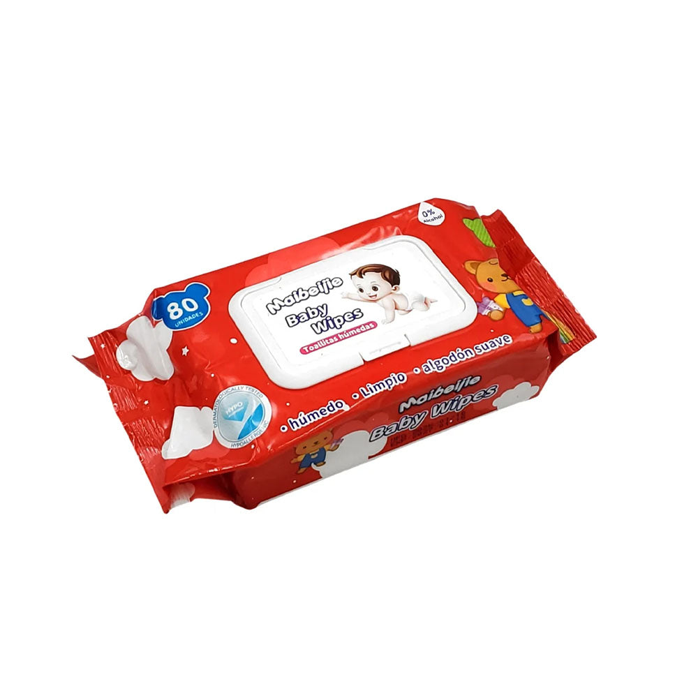 Set de 10 bolsas toallitas húmedas